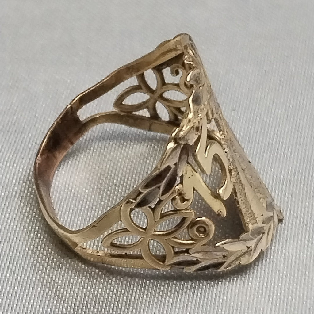 ANILLO ORO 10 K 2.2 GRMS (SEMINUEVO)