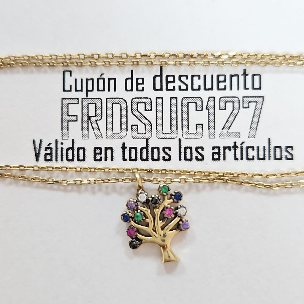 CADENA, DIJE ORO 10 K 1.9 GRMS (SEMINUEVO)