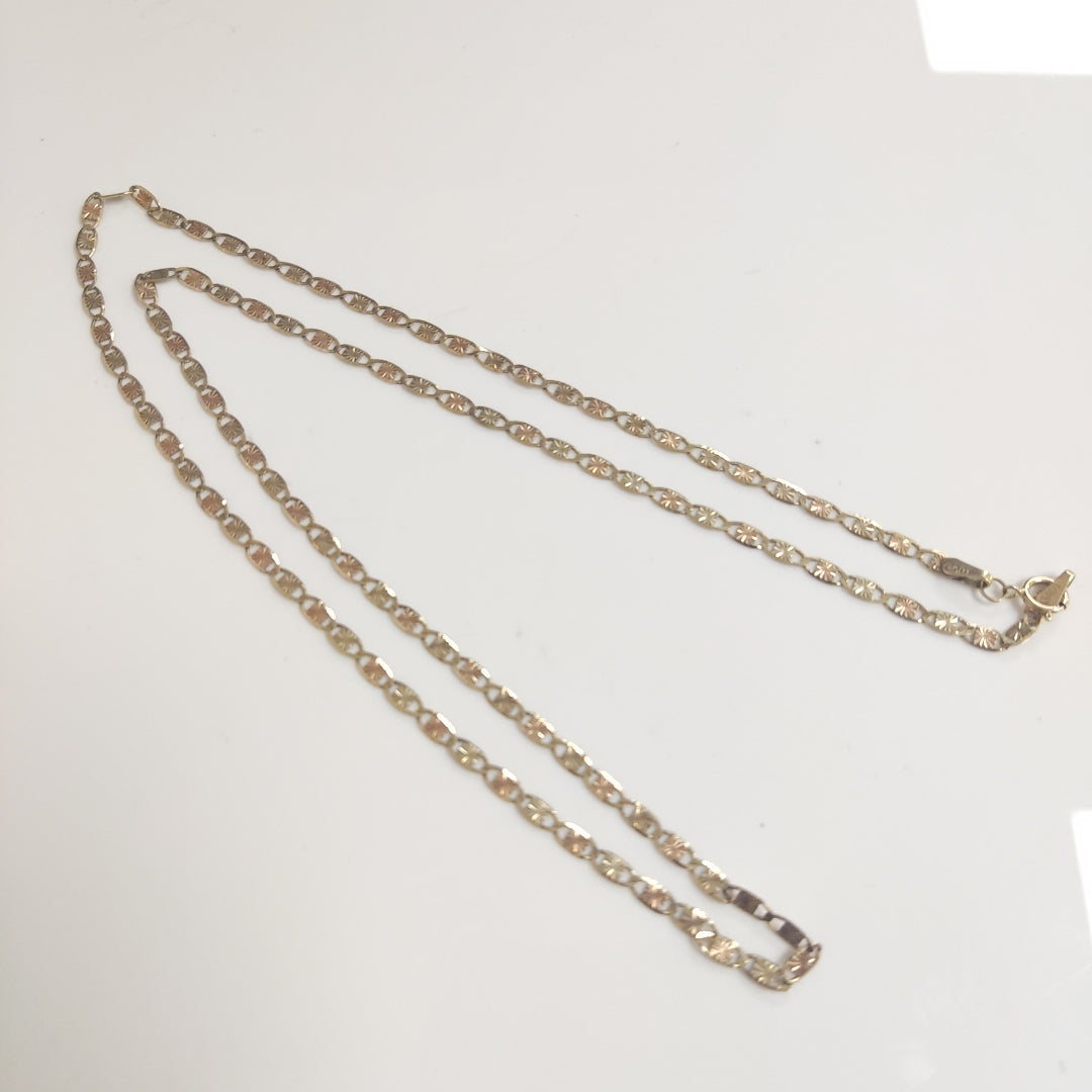CADENA ORO 10 K 4.3 GRMS (SEMINUEVO)