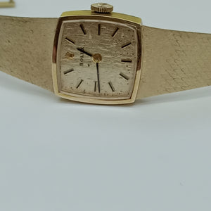 RELOJ CAJA Y PULSO ORO ORO 14 K 32.2 GRMS (SEMINUEVO)