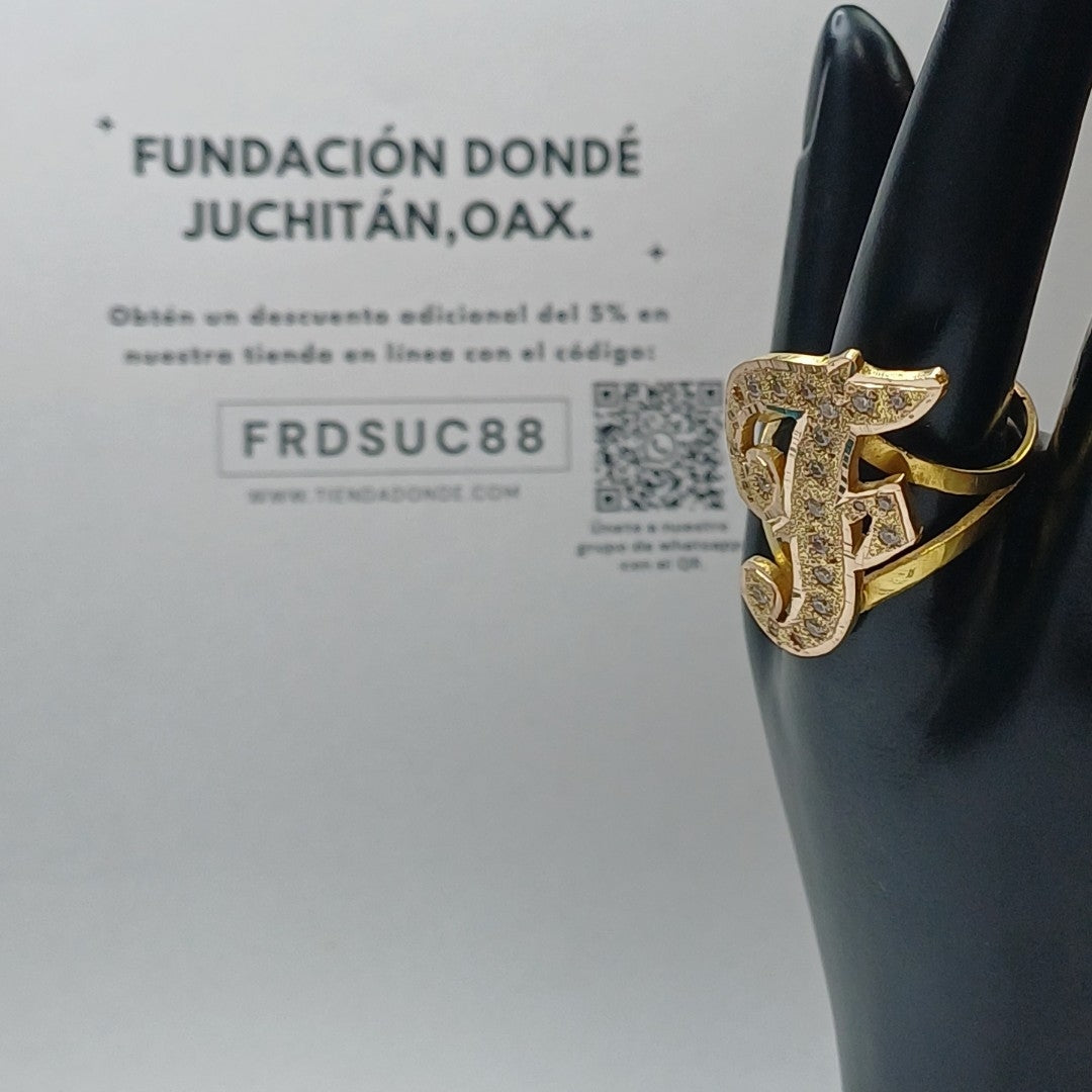 ANILLO ORO 10 K 10.2 GRMS (SEMINUEVO)