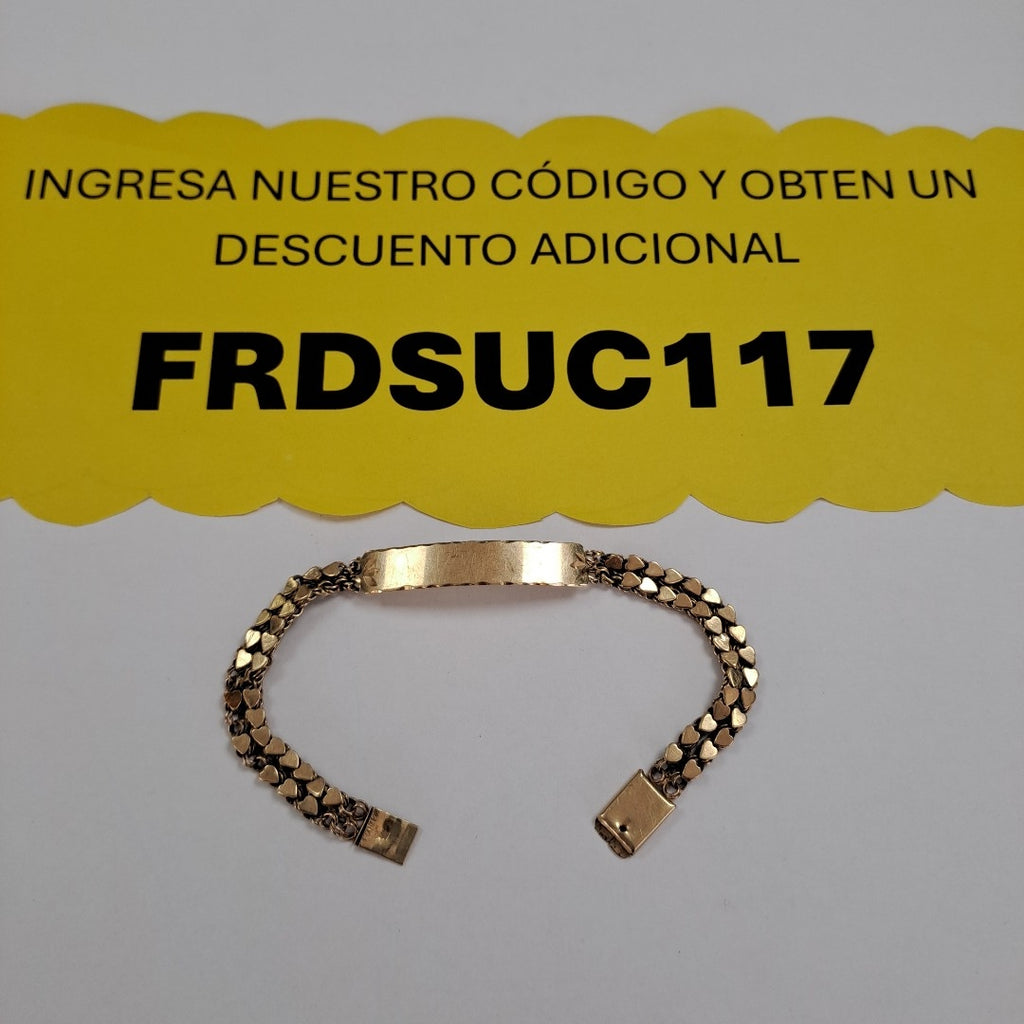ESCLAVA ORO 10 K 9.7 GRMS (SEMINUEVO)