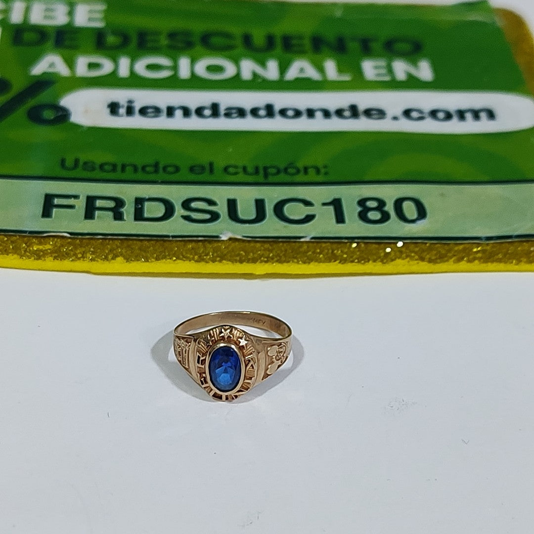 ANILLO ORO 10 K 1,10 GRMS (SEMINUEVO)