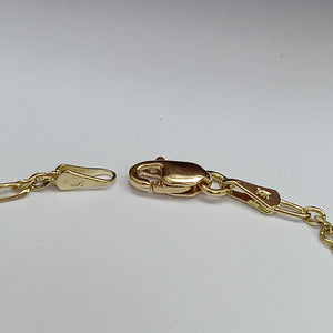 PULSERAS 3X1 ORO 14K 18 CM 1.5 GR (NUEVO)