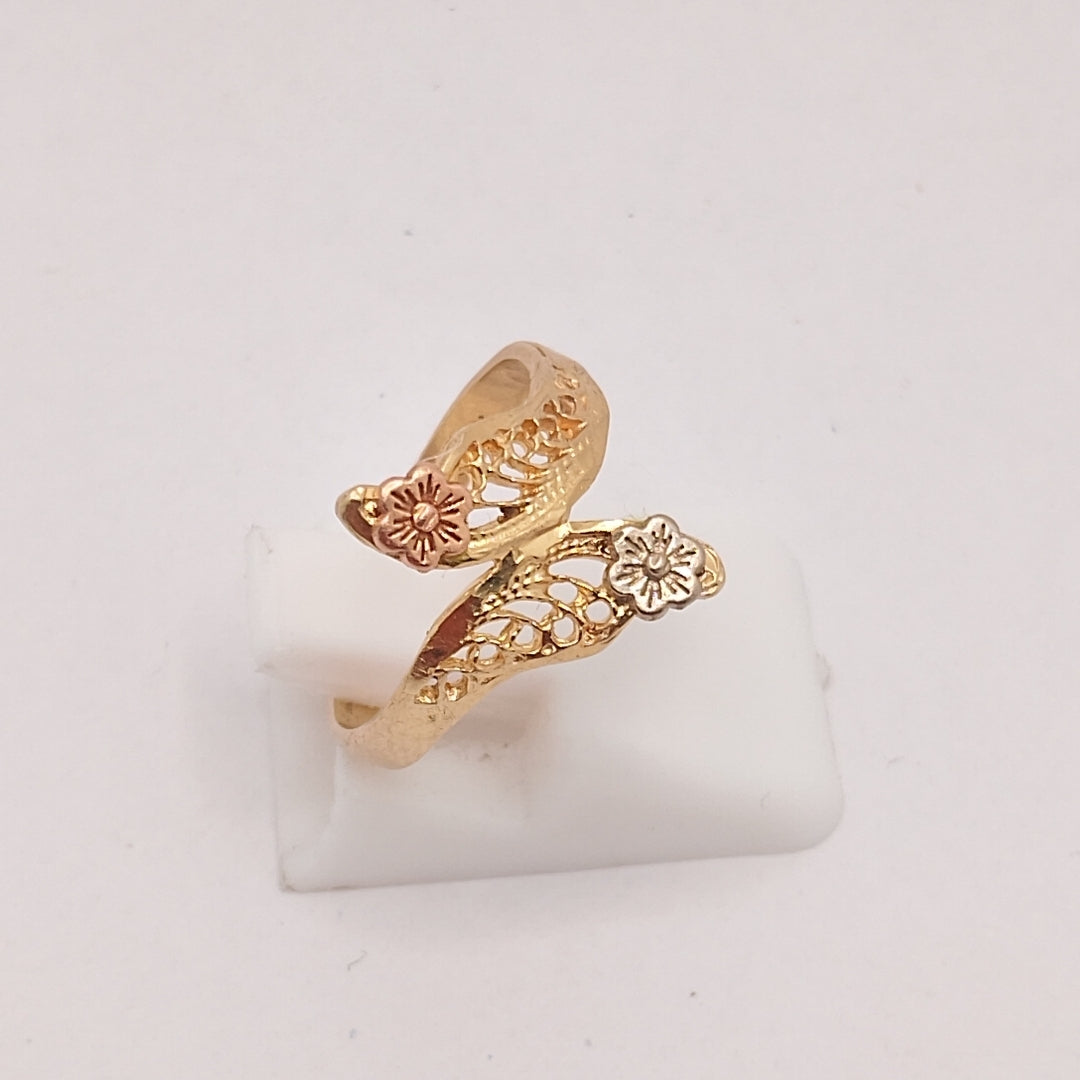 ANILLITO ORO,ORO COMBINADO 10 K 1,90 GRMS (SEMINUEVO)