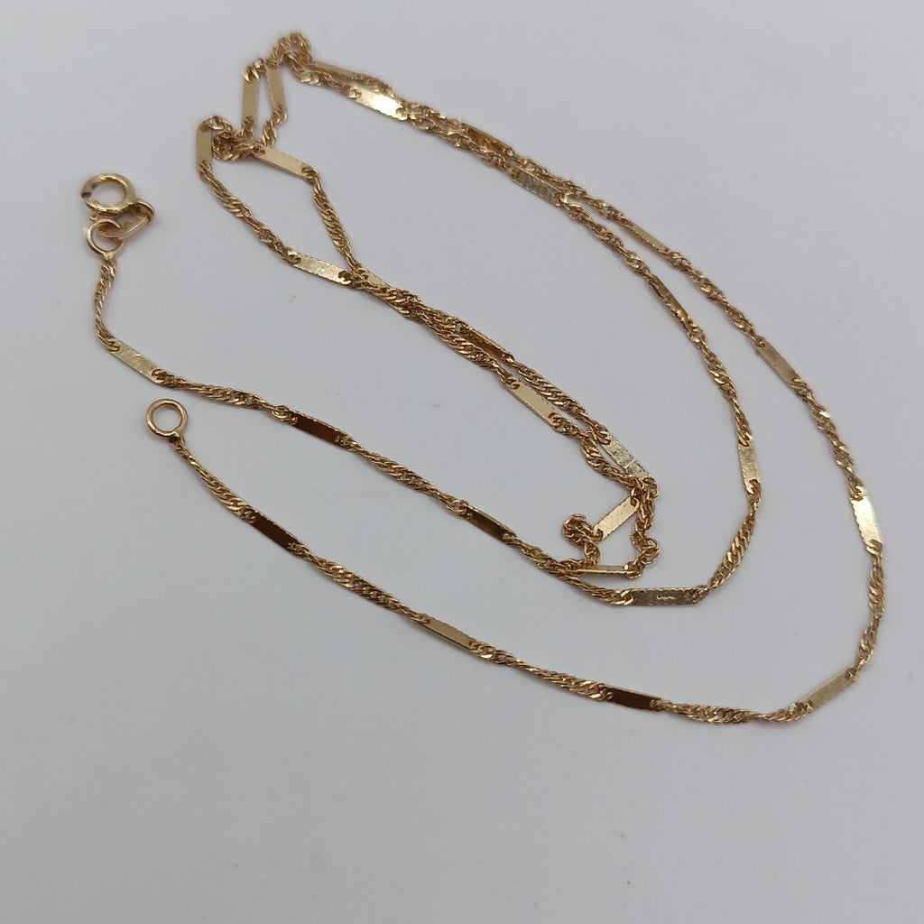 CADENA ORO 14 K 1.9 GRMS (SEMINUEVO)