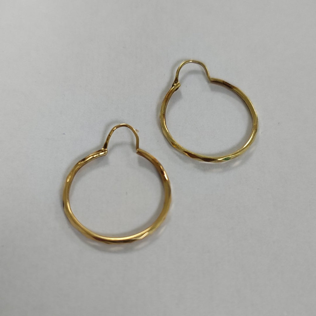 ARRACADAS PAR ORO 14 K 1.4 GRMS (SEMINUEVO)