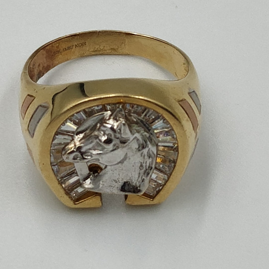 ANILLO ORO 10 K 8,10 GRMS (SEMINUEVO)