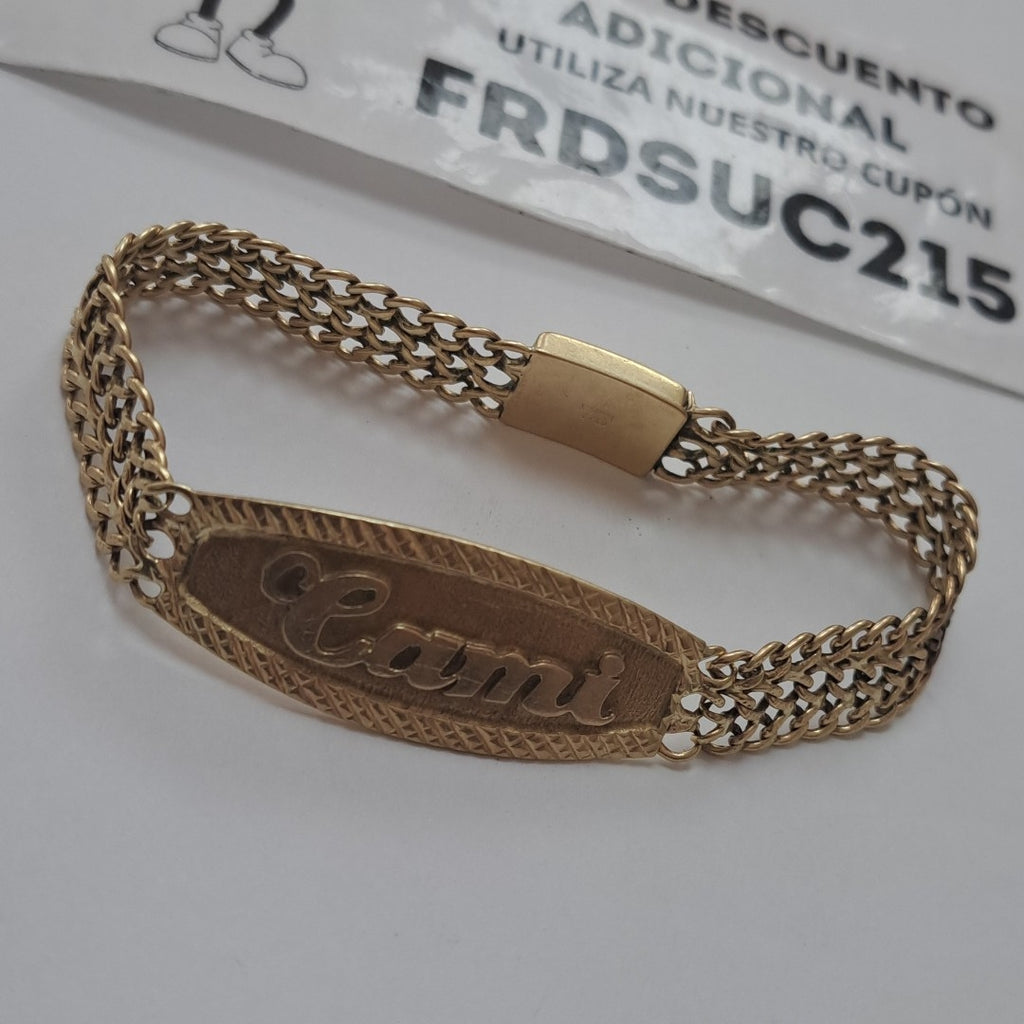 ESCLAVA ORO 10 K 17.8 GRMS (SEMINUEVO)