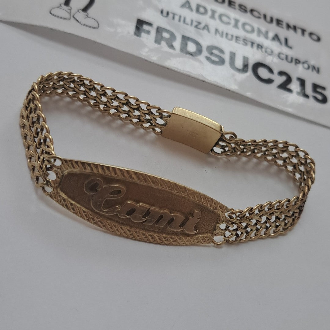 ESCLAVA ORO 10 K 17.8 GRMS (SEMINUEVO)