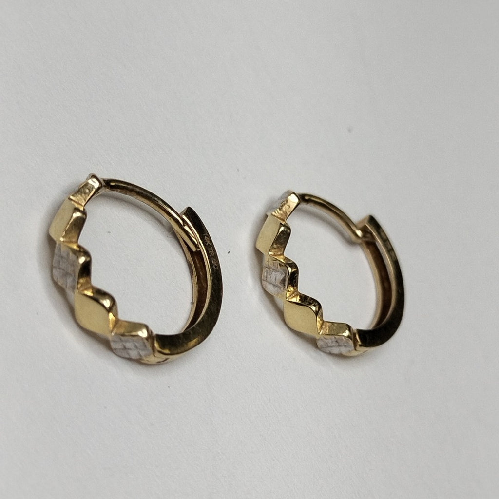 ARRACADAS PAR ORO 14 K 1.3 GRMS (SEMINUEVO)