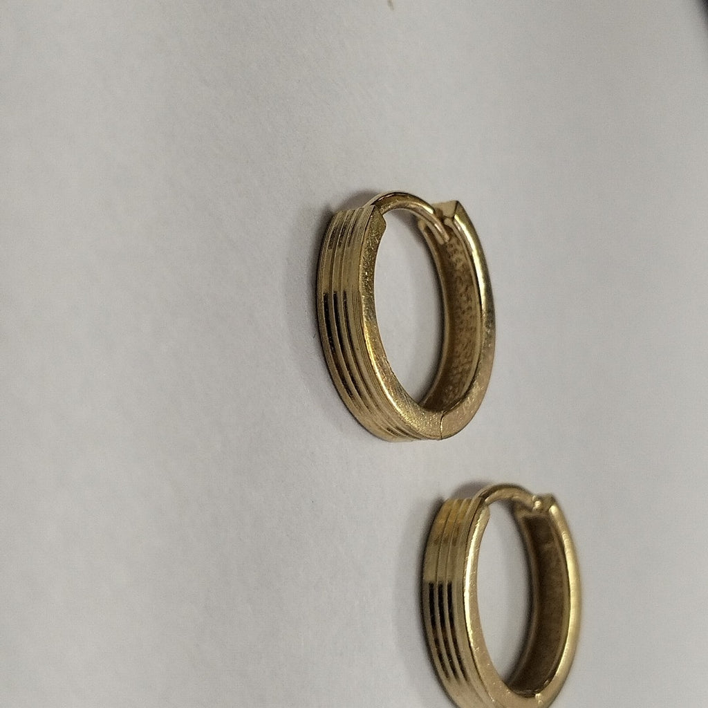 ARRACADAS PAR ORO 10 K 1.9 GRMS (SEMINUEVO)