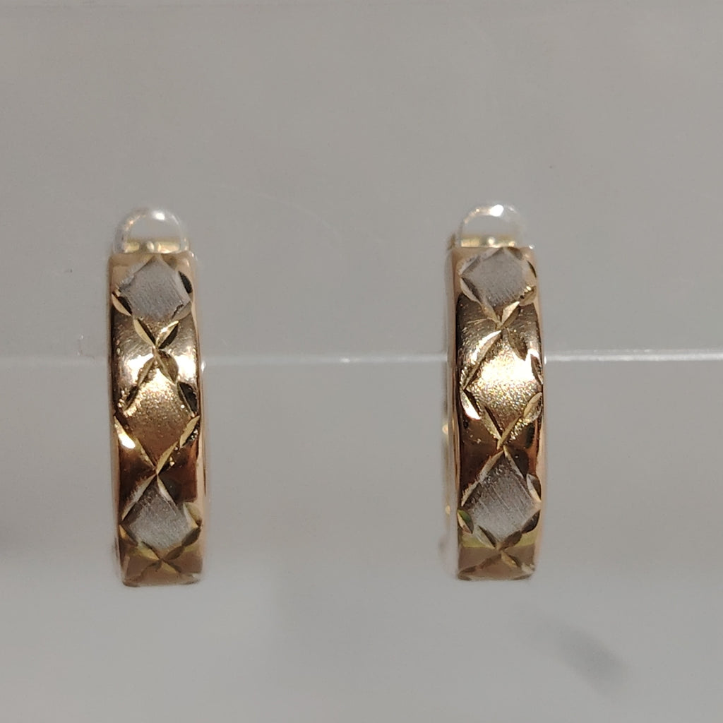ARRACADAS PAR ORO 14 K 1,50 GRMS (SEMINUEVO)