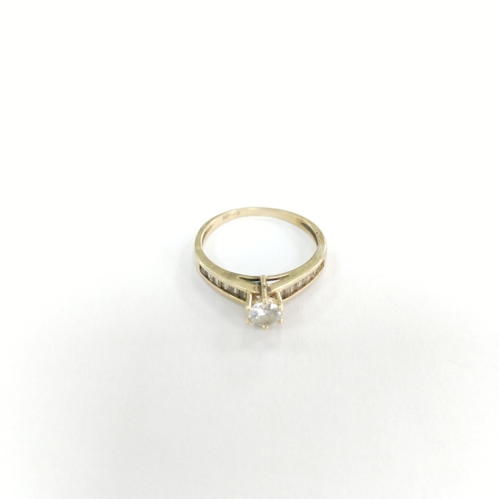 SOLITARIO ORO 14 K 1.7 GRMS (SEMINUEVO)
