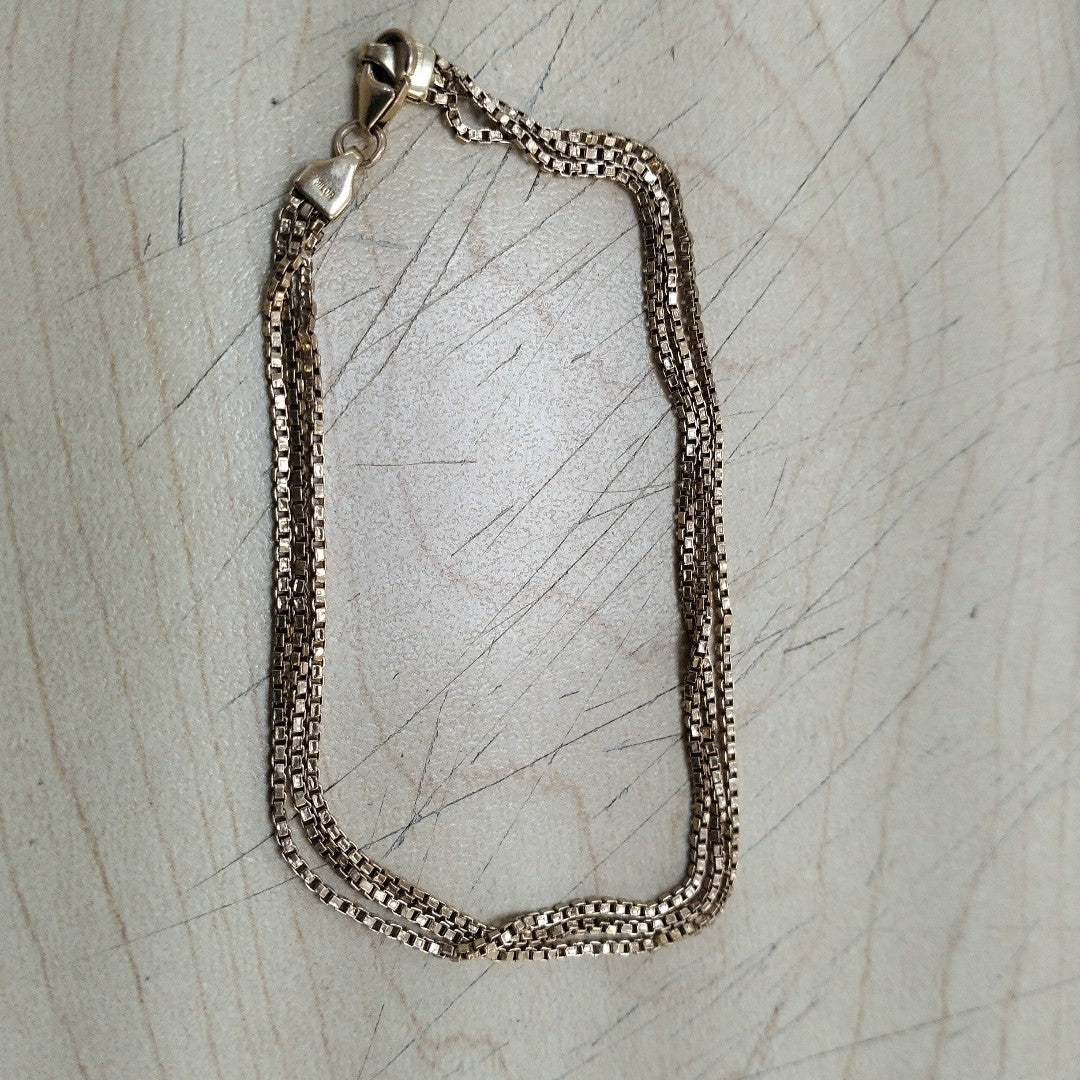 PULSERA ORO 14 K 3 GRMS (SEMINUEVO)