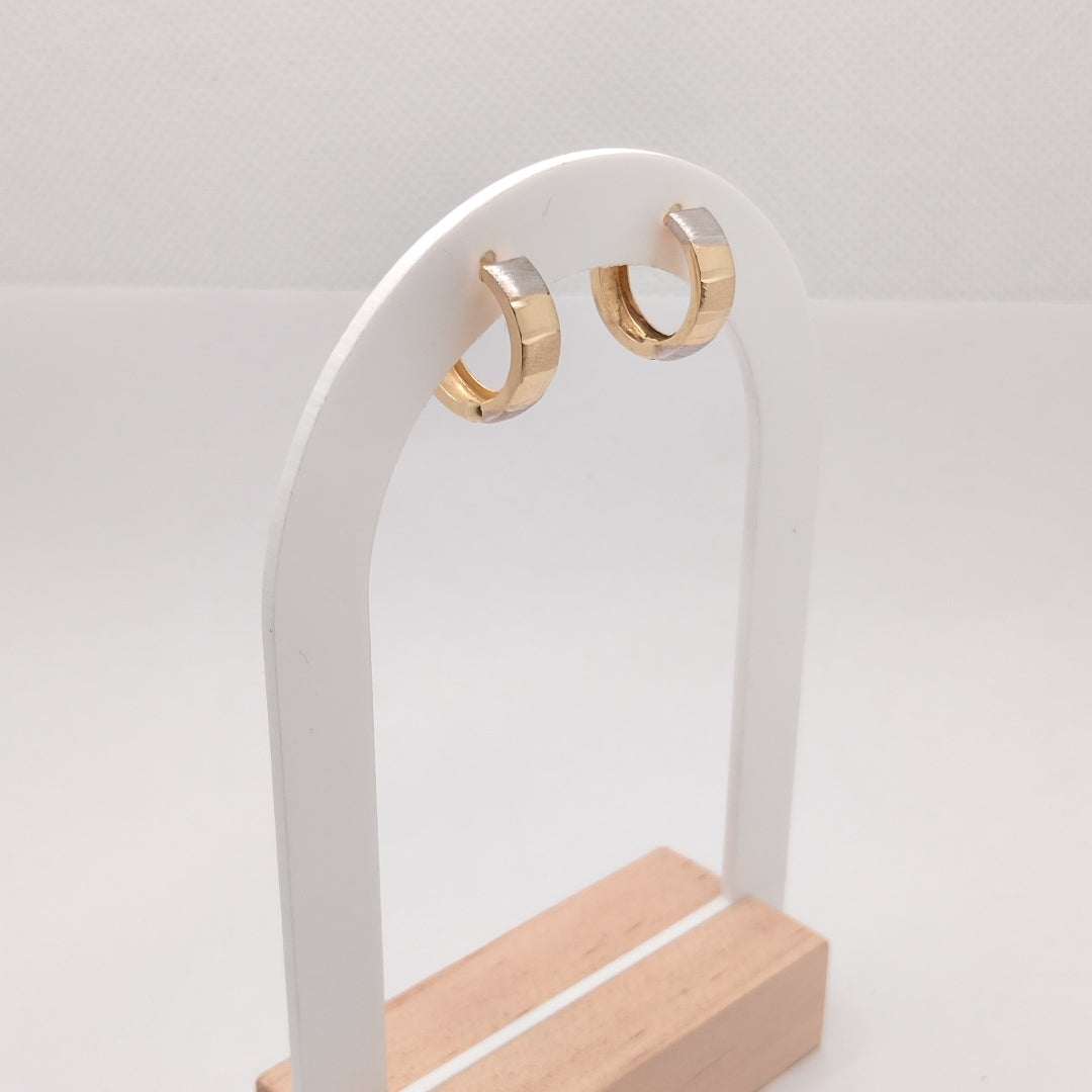 ARRACADAS PAR ORO 14 K 1,80 GRMS (SEMINUEVO)