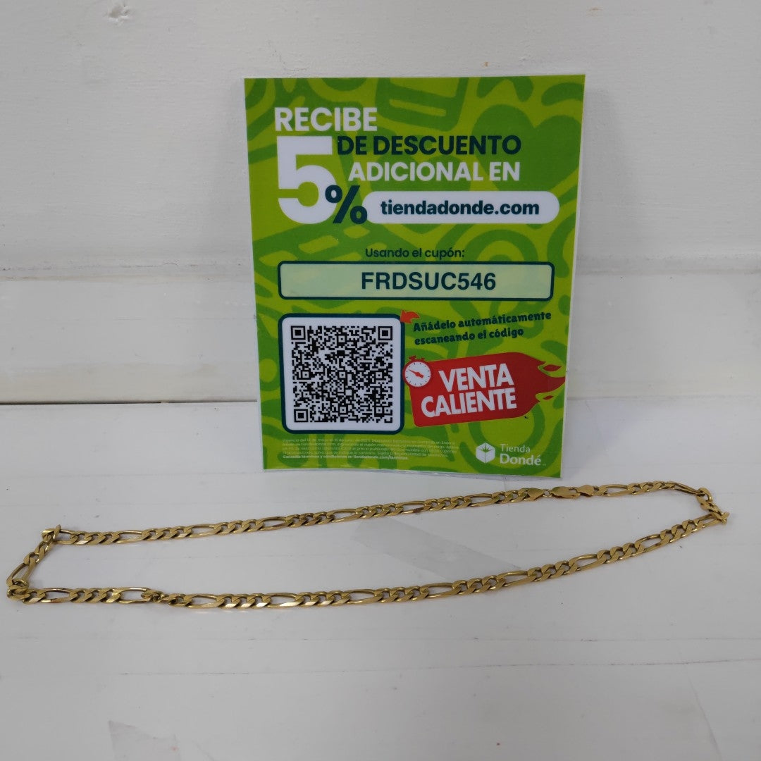 CADENA ORO 14 K 44.1 GRMS (SEMINUEVO)
