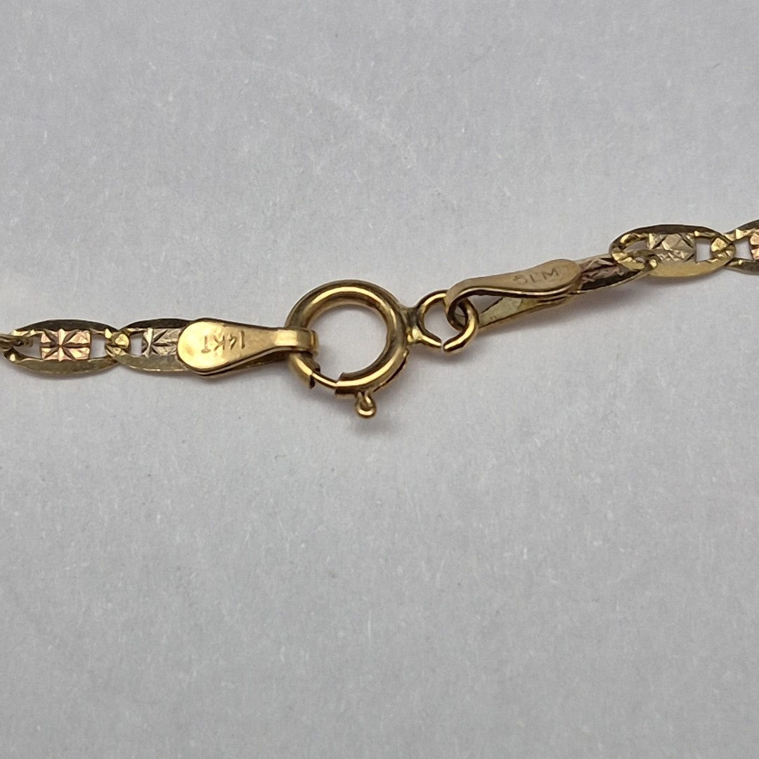 CADENA ORO 14 K 3.2 GRMS (SEMINUEVO)