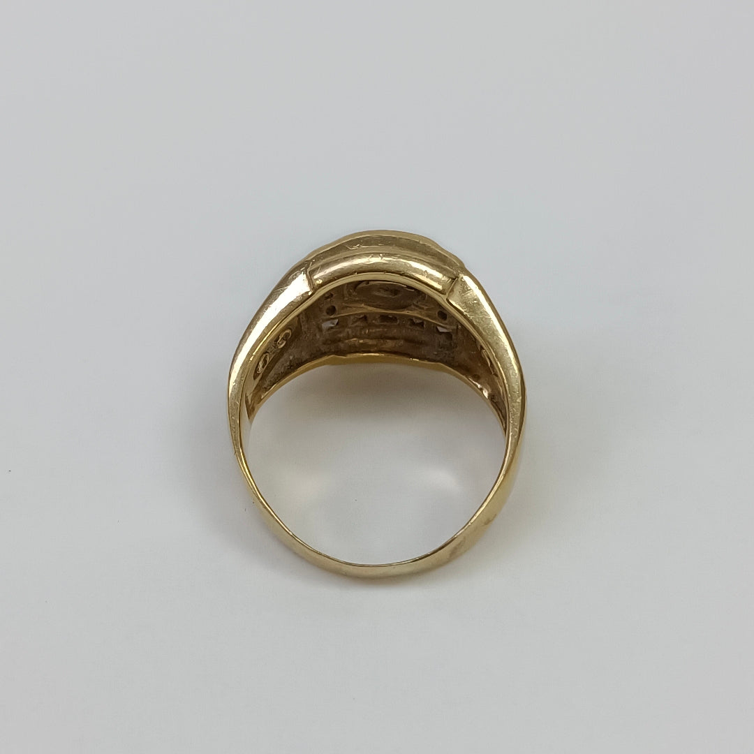 ANILLO ORO 14 K 11 GRMS (SEMINUEVO)