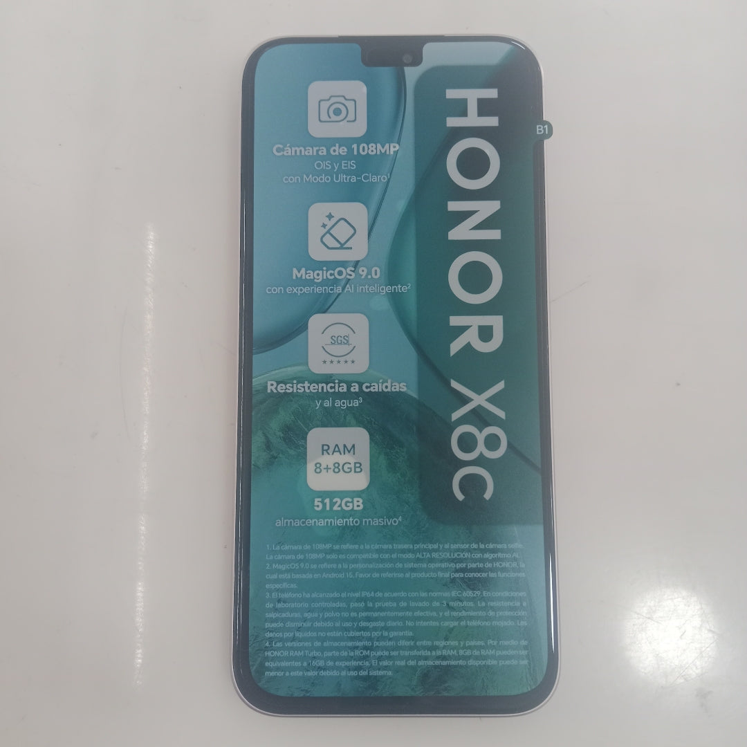 CELULAR HONOR X8C ABR-LX3 (2022) 512 GB 8 GB RAM (SEMINUEVO)