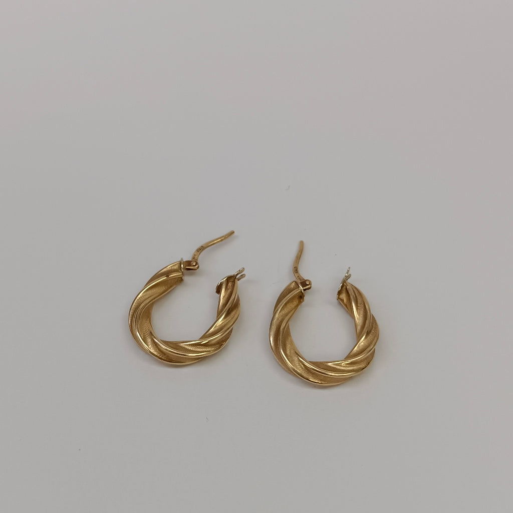 ARRACADAS PAR ORO 14 K 2,40 GRMS (SEMINUEVO)