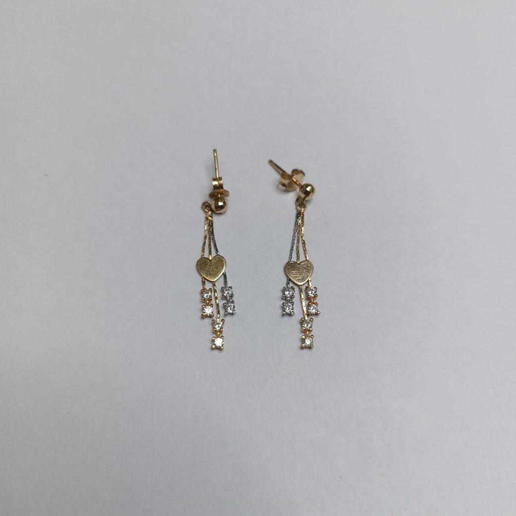 ARETES PAR ORO 14 K 2.1 GRMS (SEMINUEVO)