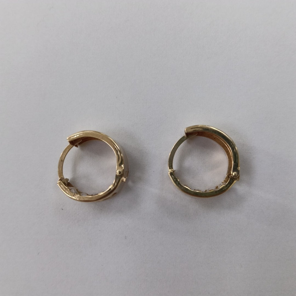 ARETES PAR ORO 14 K 2.6 GRMS (SEMINUEVO)