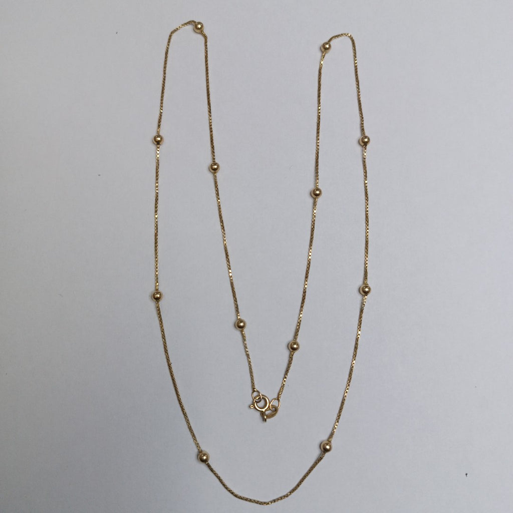 CADENA ORO 14 K 4.3 GRMS (SEMINUEVO)