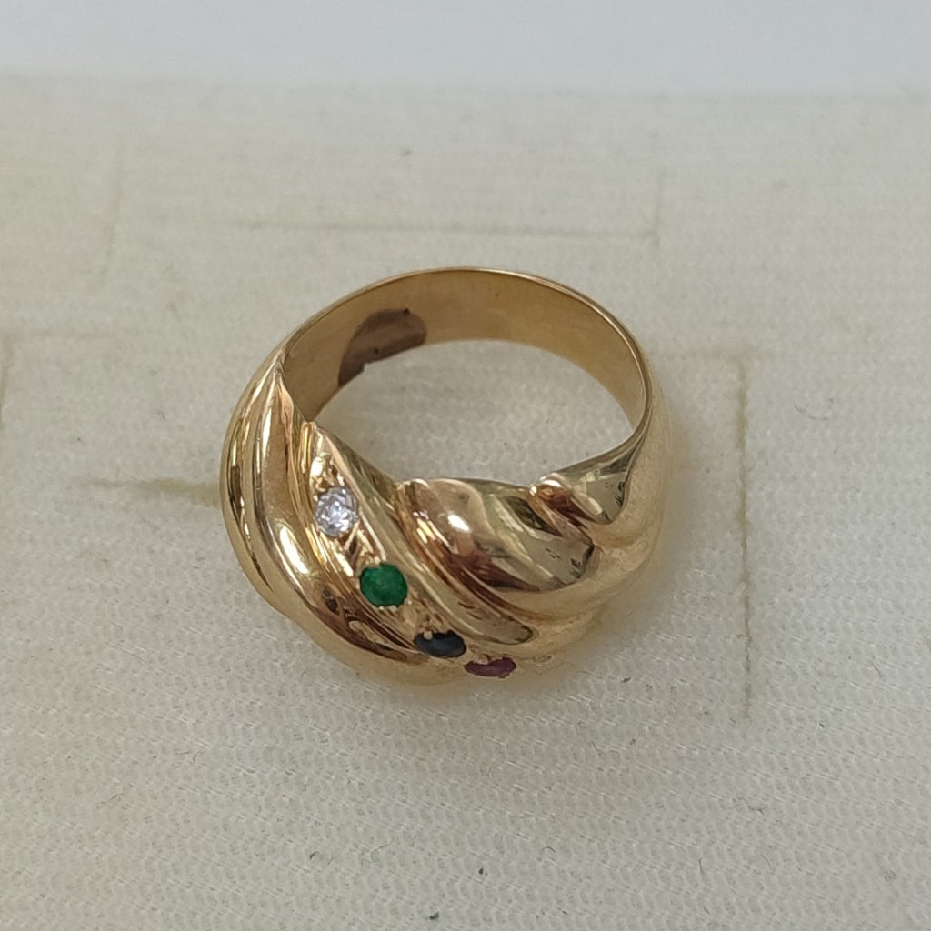 ANILLITO ORO 14 K 8,70 GRMS (SEMINUEVO)