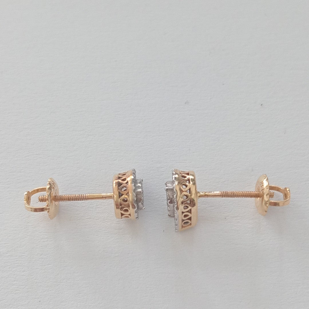 ARETES PAR ORO 14 K 1.5 GRMS (SEMINUEVO)