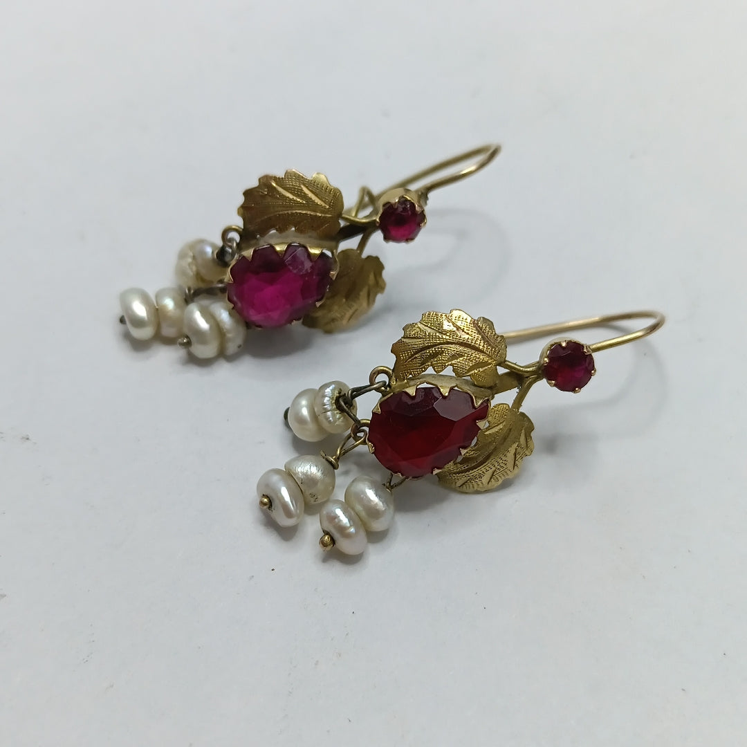 ARETES PAR ORO 10 K 4.1 GRMS (SEMINUEVO)
