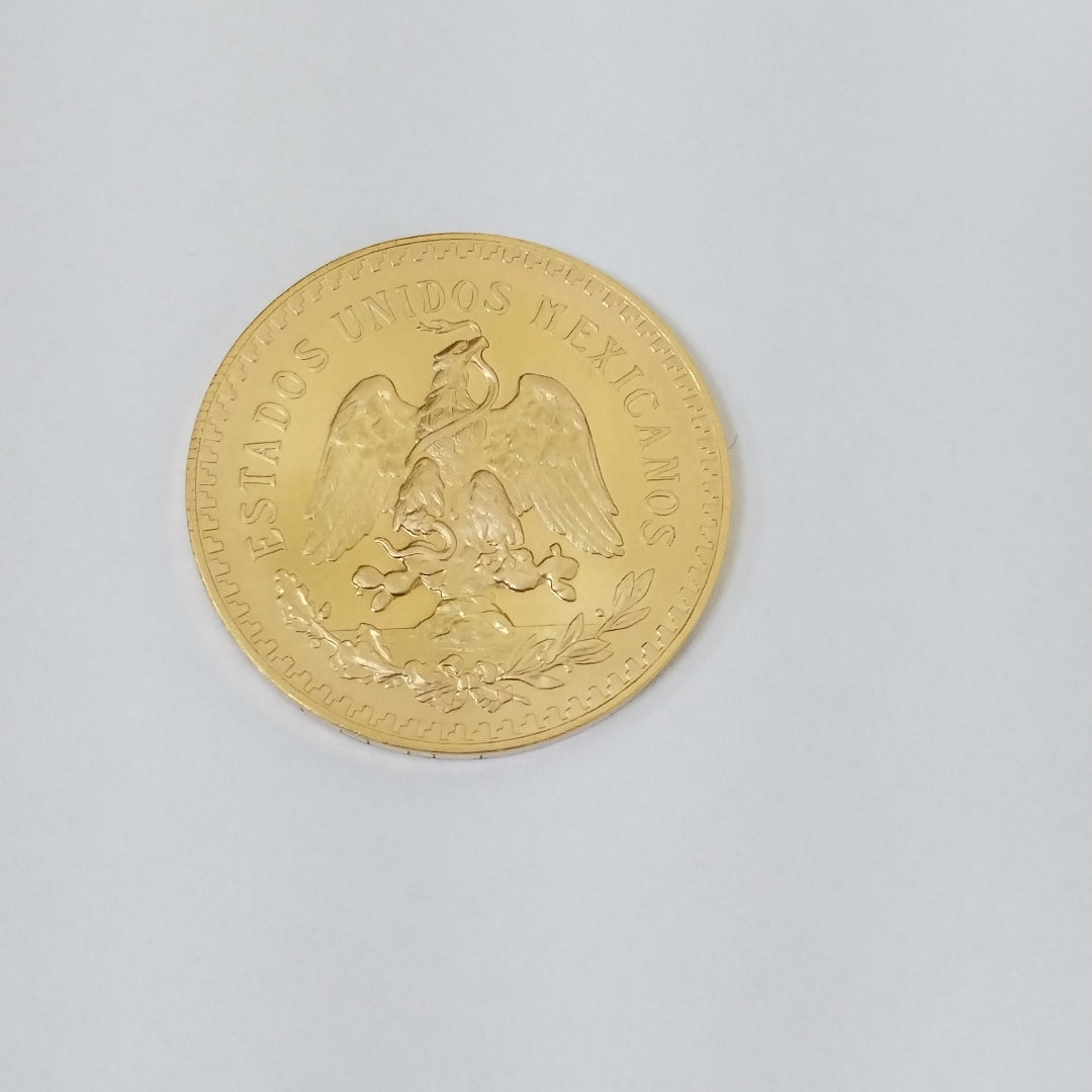 K1 41.6 GRMS 21 K IDENTIFICACIÓN MONEDA NOMINATIVA MONEDAS PESOS 50 PES (SEMINUEVO)