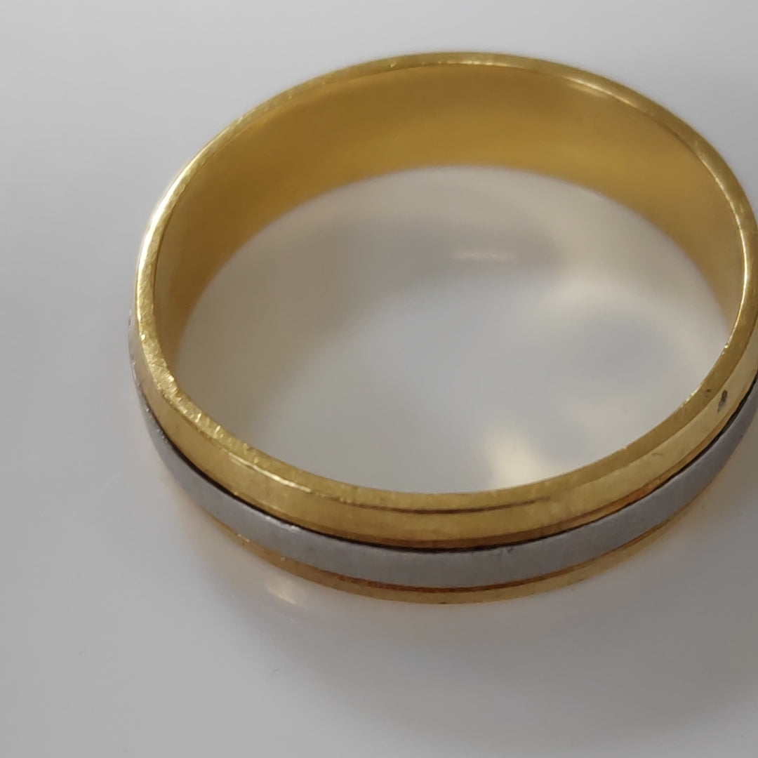 ANILLO ORO 14 K 7,10 GRMS (SEMINUEVO)