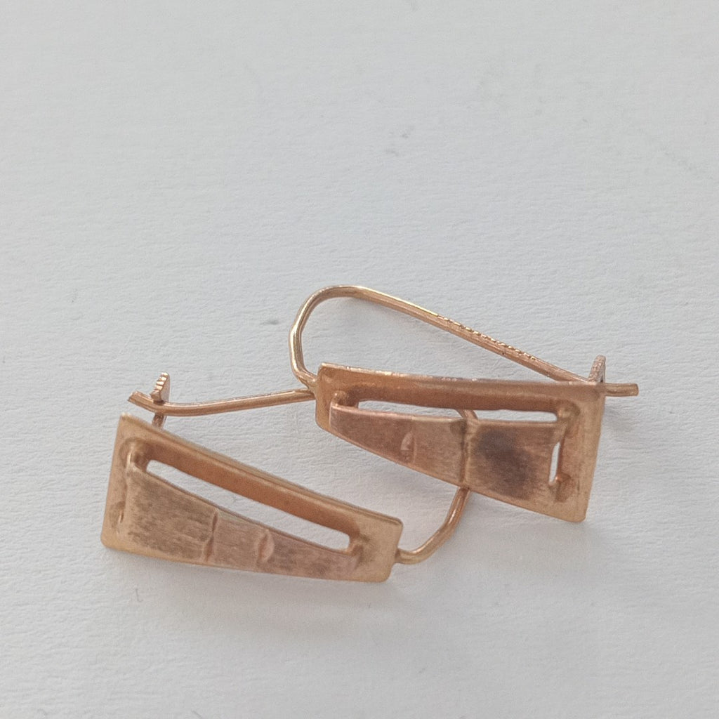 ARETES PAR ORO 8 K 1.1 GRMS (SEMINUEVO)