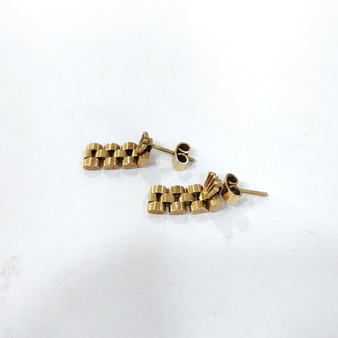 BROQUELES PAR ORO 14 K 4.4 GRMS (SEMINUEVO)