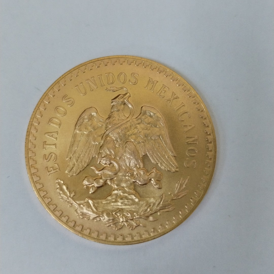 K1 41.6 GRMS 21 K IDENTIFICACIÓN MONEDA NOMINATIVA MONEDAS PESOS 50 PESOS (SEMINUEVO)
