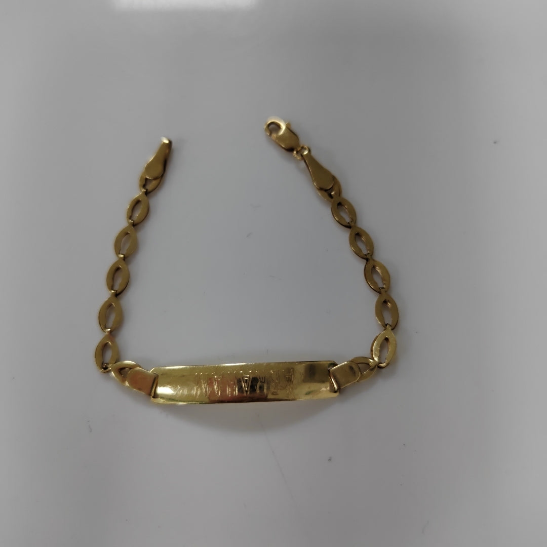 ESCLAVA ORO 14 K 3,00 GRMS (SEMINUEVO)