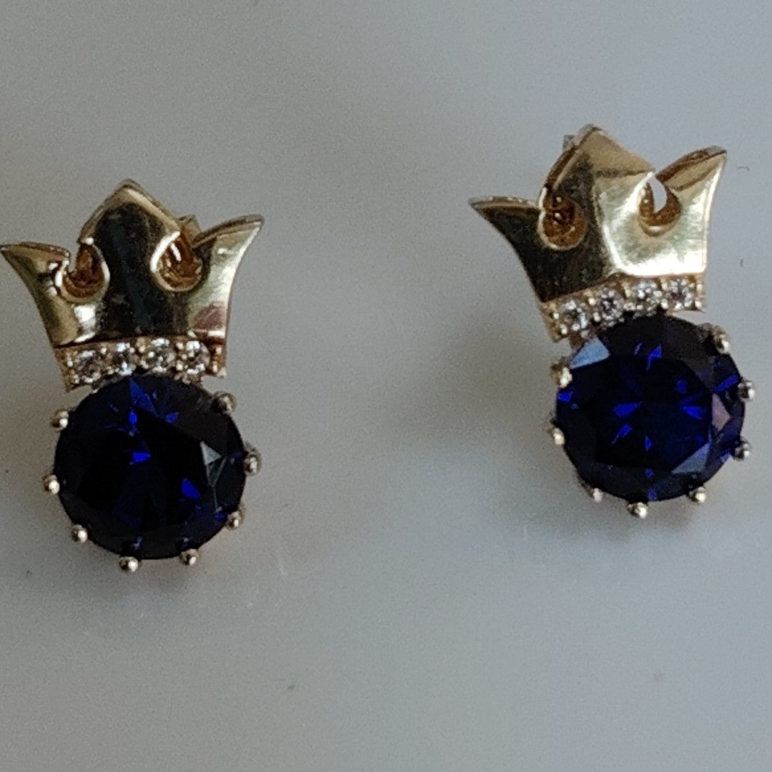 BROQUELES PAR ORO 14 K 1,90 GRMS (SEMINUEVO)