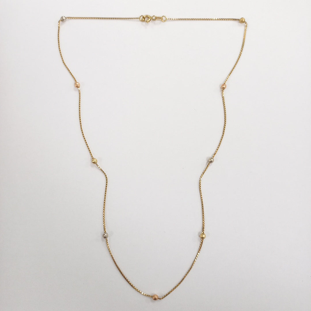 GARGANTILLA ORO 14 K 2.3 GRMS (SEMINUEVO)
