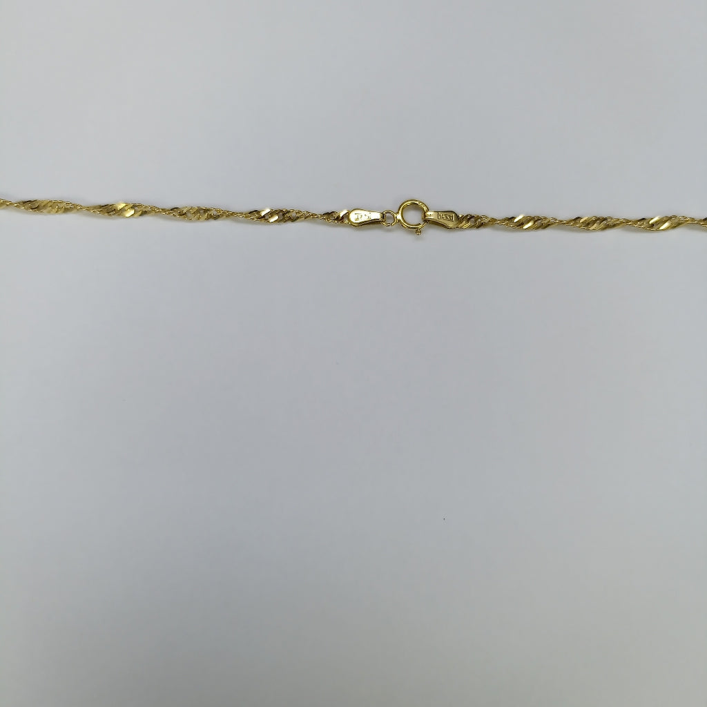 CADENA ORO 14 K 3.9 GRMS (SEMINUEVO)