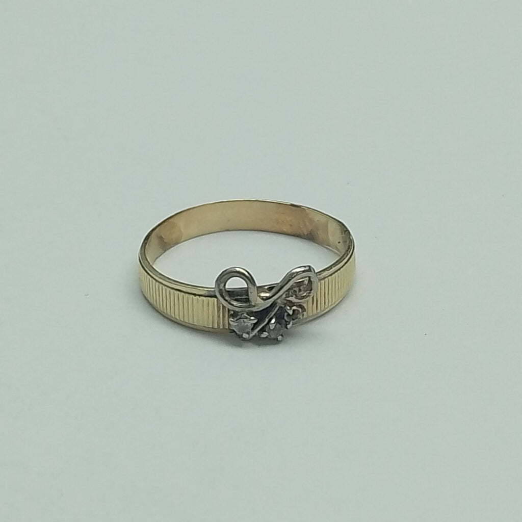 ANILLITO ORO, RODIADO 14 K 2.4 GRMS (SEMINUEVO)