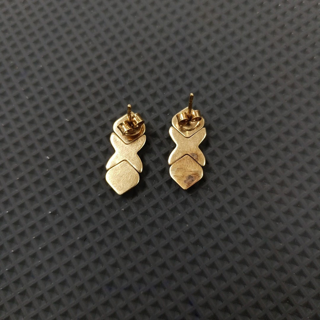 ARETES PAR ORO 14 K 2.1 GRMS (SEMINUEVO)