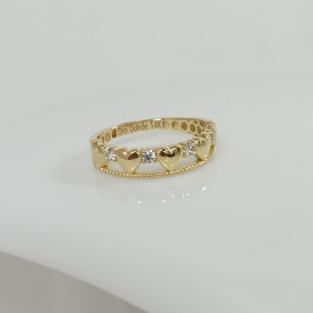 ANILLOS DAMA ORO 14K 1.8 (NUEVO)