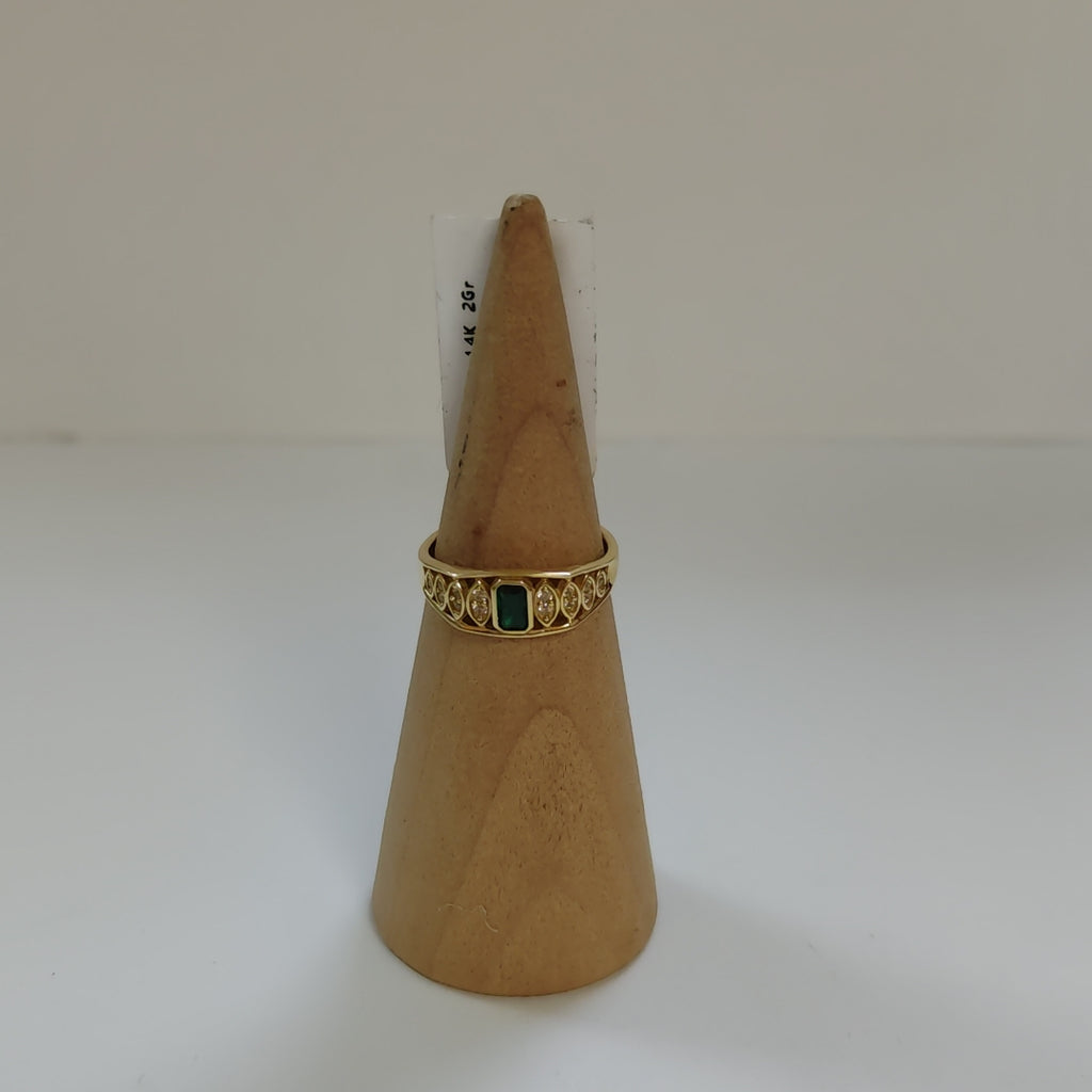 ANILLOS DAMA ORO 14K 2 (NUEVO)