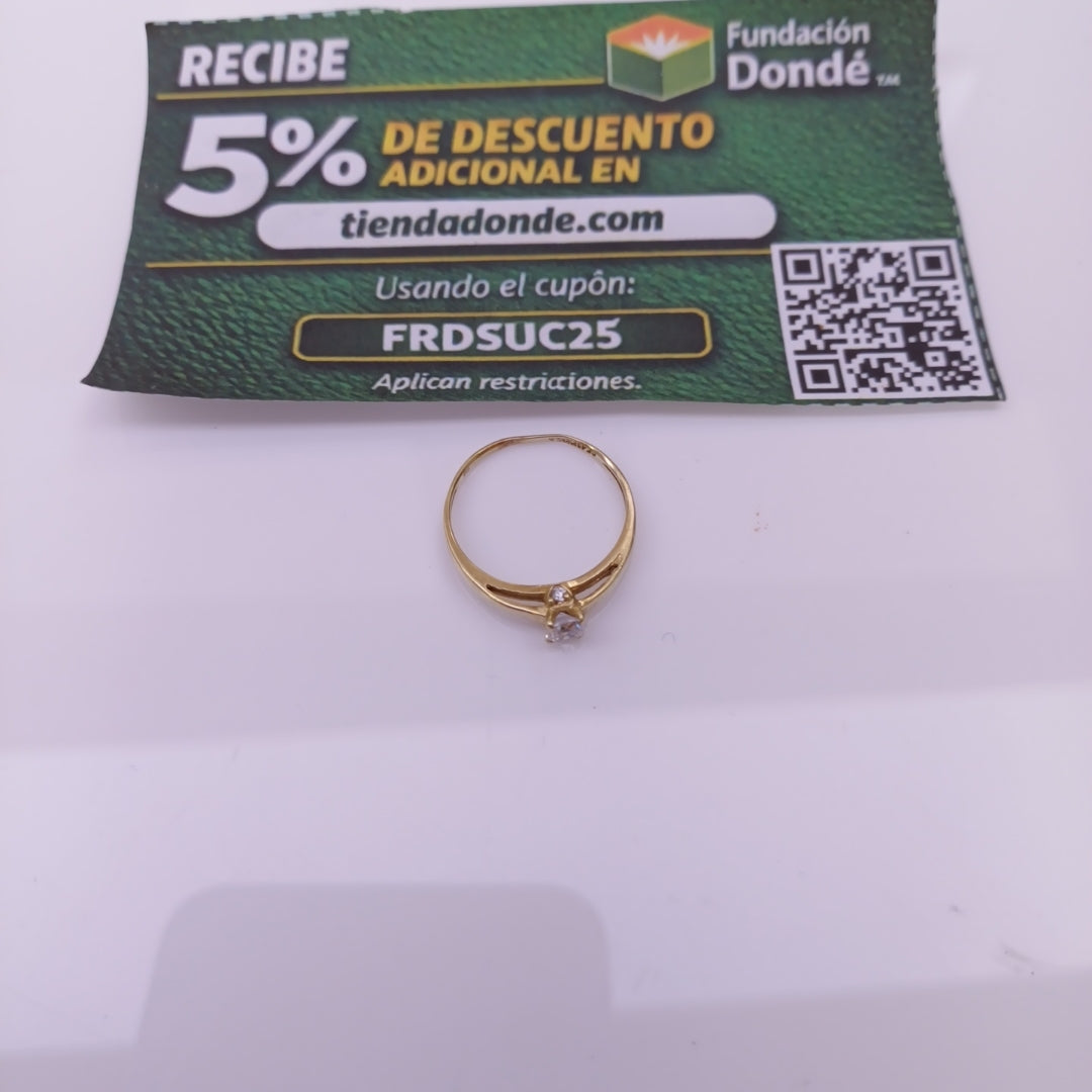 ANILLITO ORO 10 K 1,10 GRMS (SEMINUEVO)