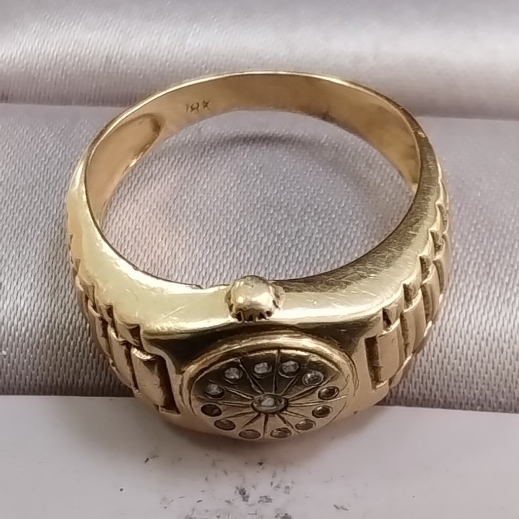 ANILLO ORO 16K 6 GRMS (SEMINUEVO)