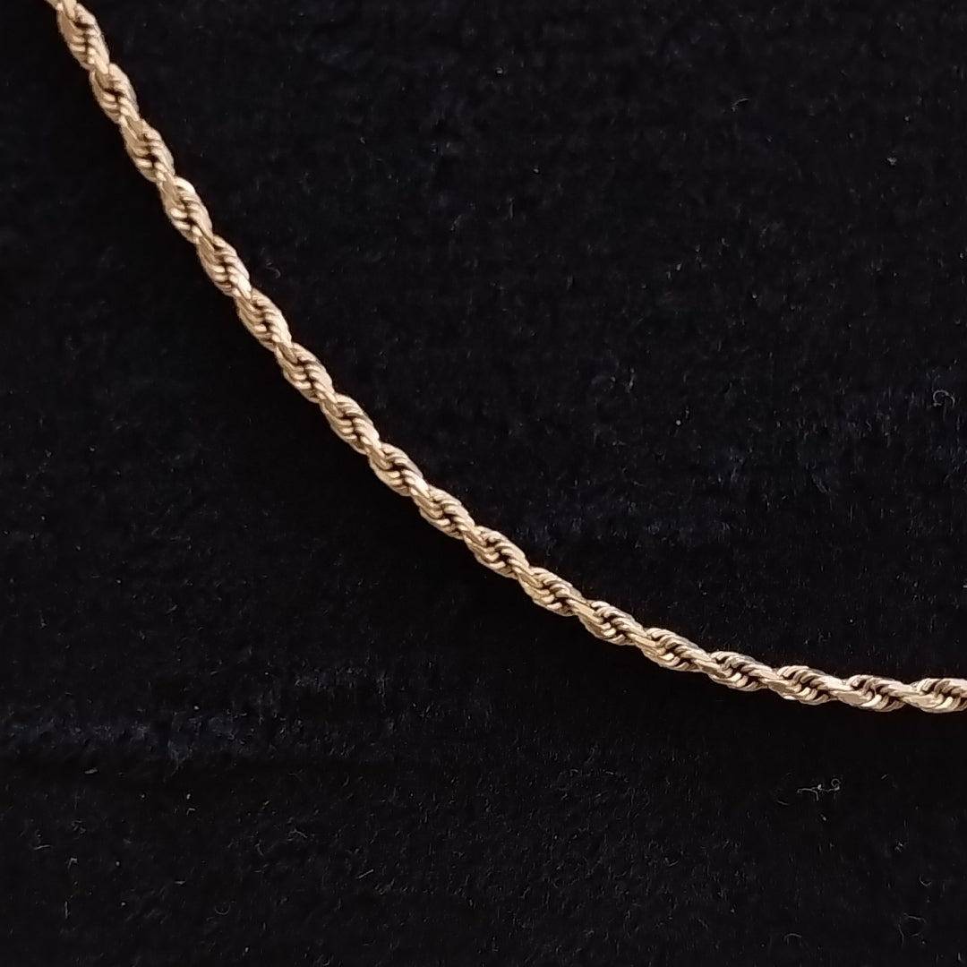 CADENA ORO 14 K 4,00 GRMS (SEMINUEVO)