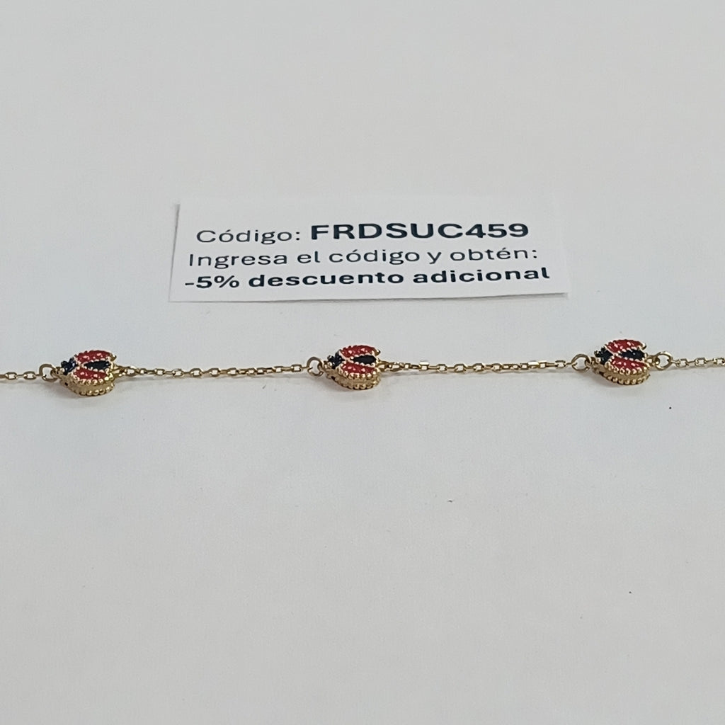 PULSERAS DAMA ORO 14K 1.6 (NUEVO)