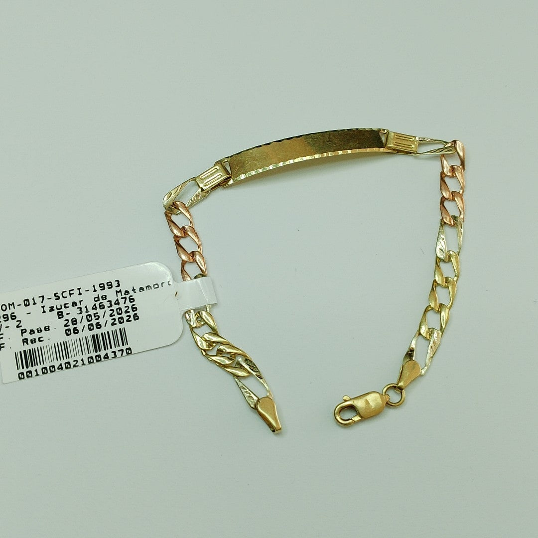 ESCLAVA ORO 14 K 3.2 GRMS (SEMINUEVO)