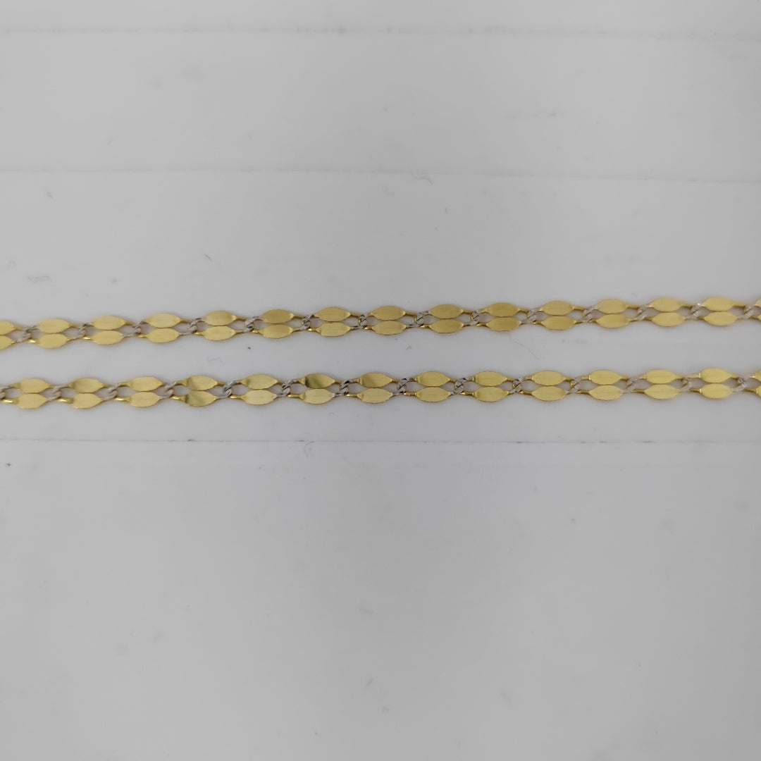 CADENA ORO 14 K 2.2 GRMS (SEMINUEVO)